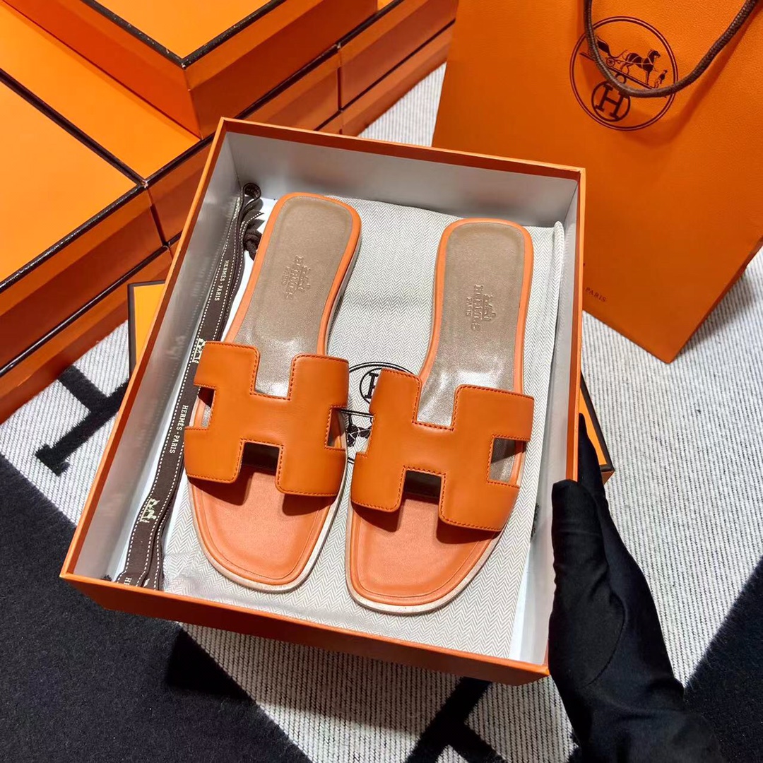 에르메스 올수공 오란 슬리퍼 샌들 스위프트 52